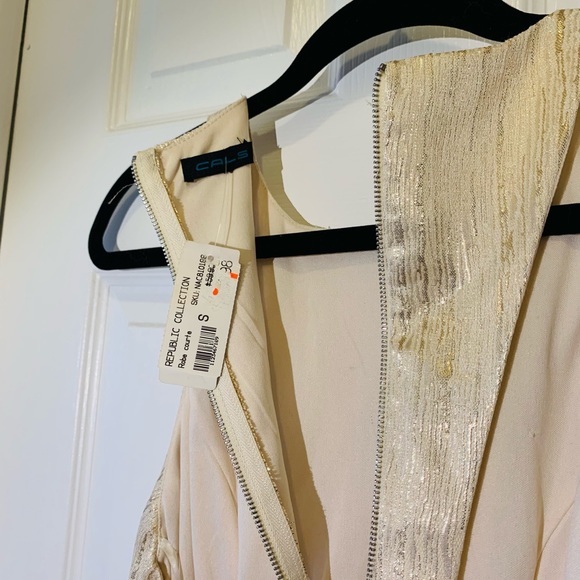 Golden shiny dress 💎🌹 size S - Picture 14 of 14